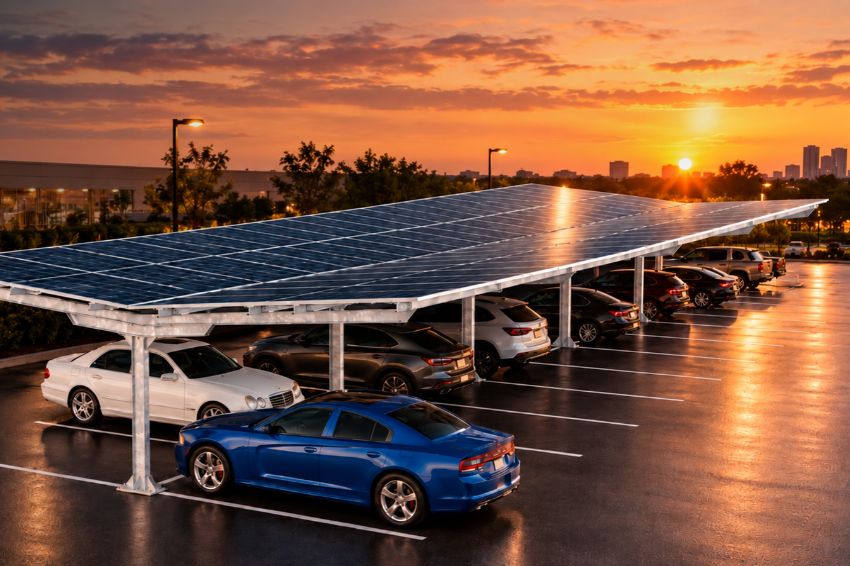SSM do Brasil aposta em carports solares para atender estacionamentos e projetos de recarga