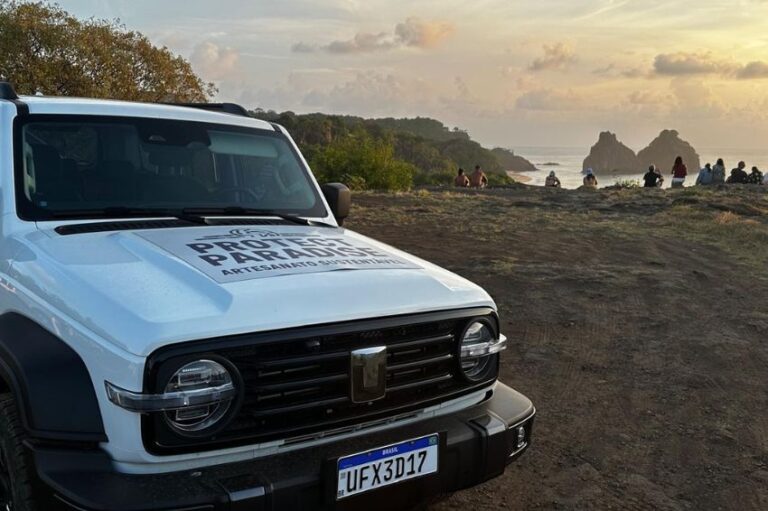 GWM Tank 300 usa V2L para impulsionar reciclagem em Noronha