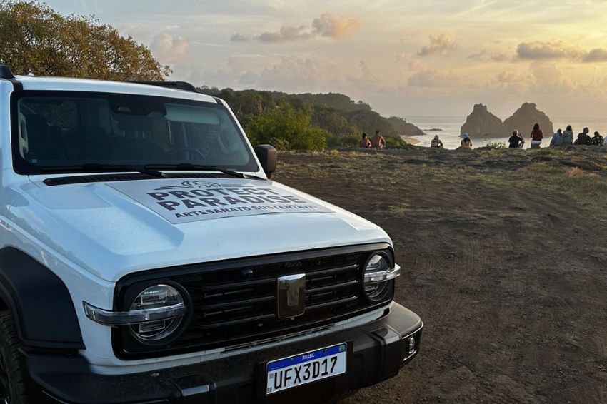 GWM Tank 300 usa V2L para impulsionar reciclagem em Noronha