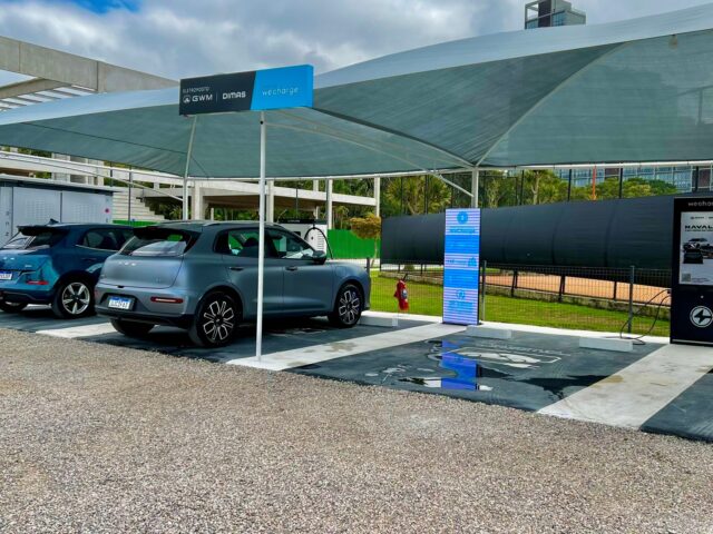 GWM inaugura hub de recarga de 120 kW em Porto Belo (SC)