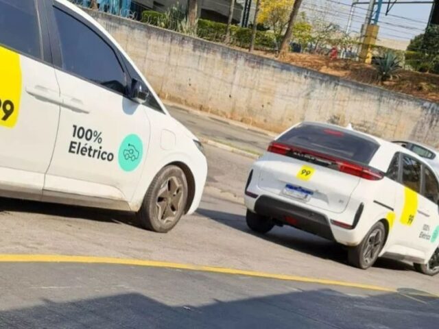 99 supera 66 mil veículos eletrificados no Brasil