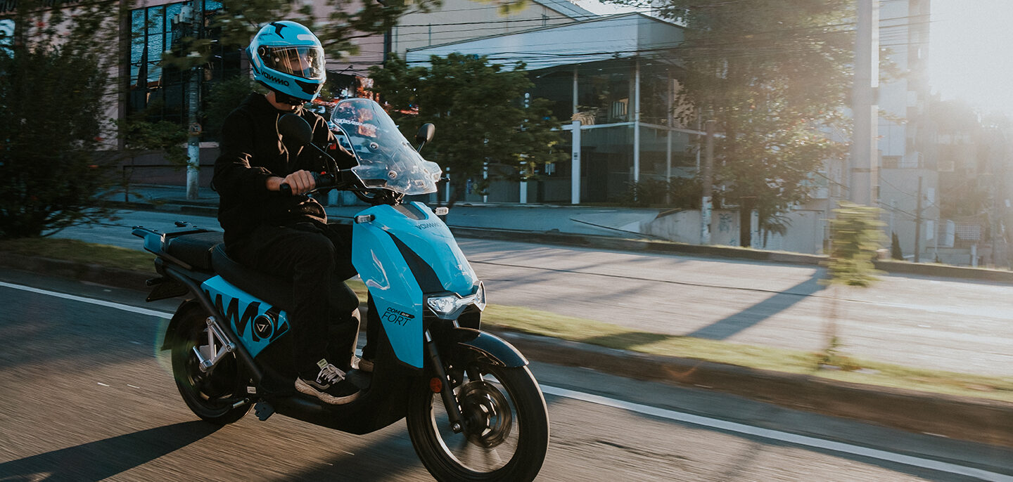 Motos elétricas da Vammo evitam emissão de 20 mil toneladas de CO2