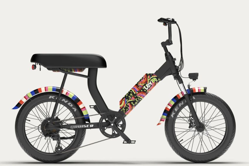 Lev lança bicicleta elétrica com estampa da Farm por R$ 10.980