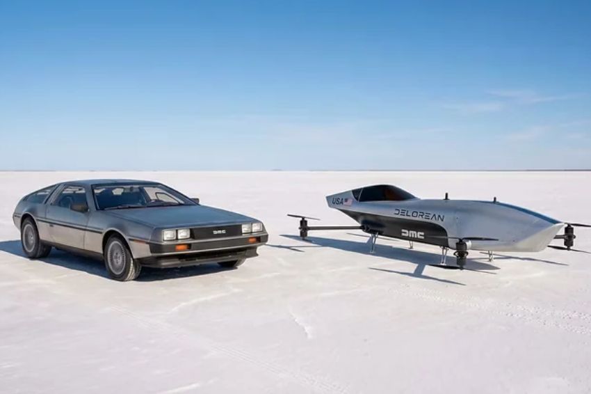 Foto: Airspeeder Mk3C | Delorean | Reprodução