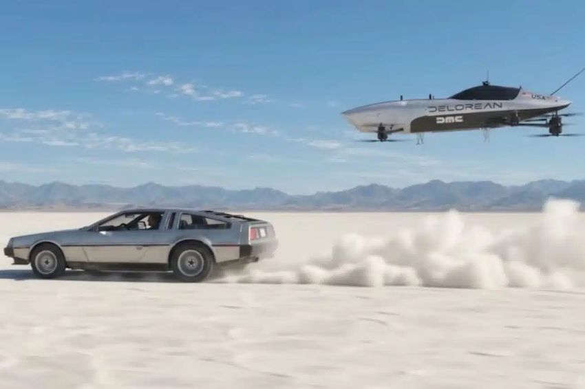 DeLorean entra em campeonato de eVTOLs com corridas aéreas