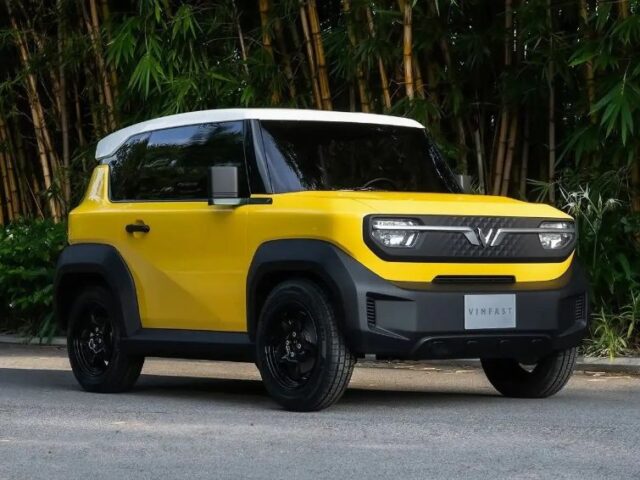 Mini Jeep elétrico da VinFast roda até 237 km com uma carga