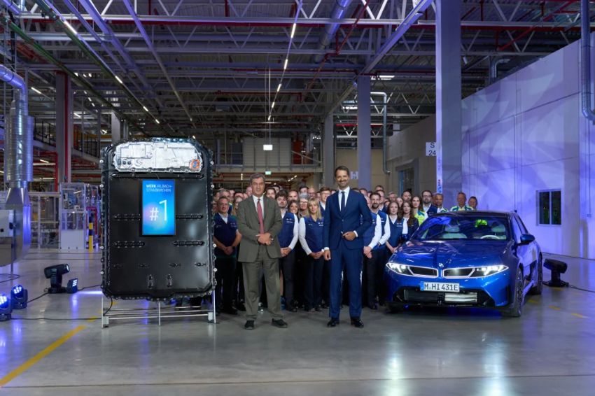 BMW inaugura fábrica de baterias na Alemanha com produção em série