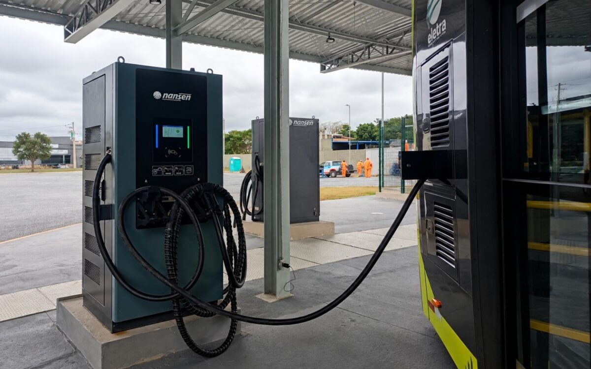 Nansen disponibiliza 27 carregadores para ônibus elétricos em Belo Horizonte