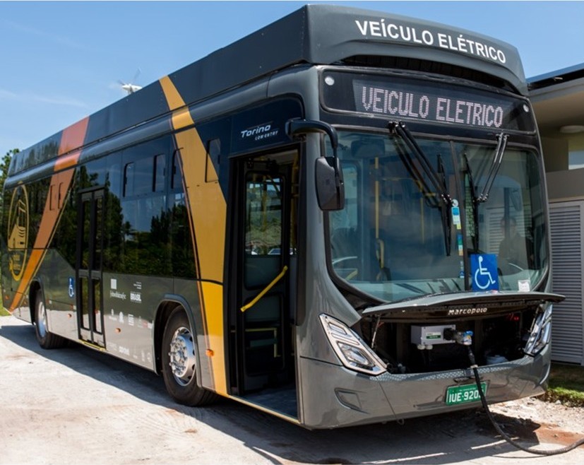 Baterias do ônibus elétrico da UFSC ganham segunda vida e passam a dar suporte à rede elétrica de Santa Catarina. Foto: Divulgação.