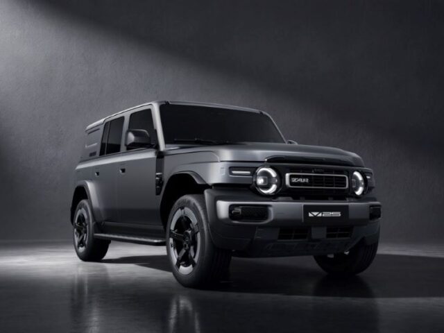 iCAUR apresenta SUV V25 com versões elétrica e híbrida