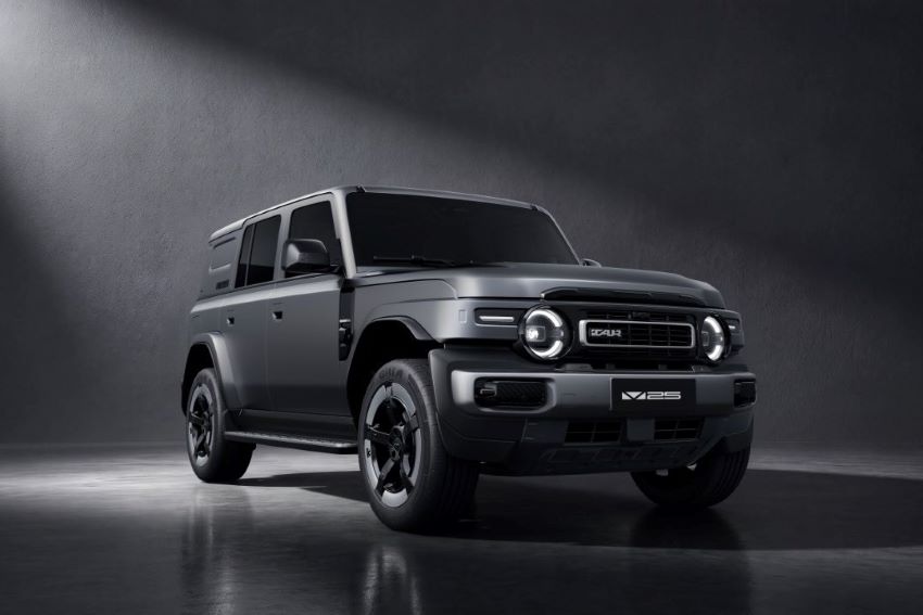 iCAUR apresenta SUV V25 com versões elétrica e híbrida
